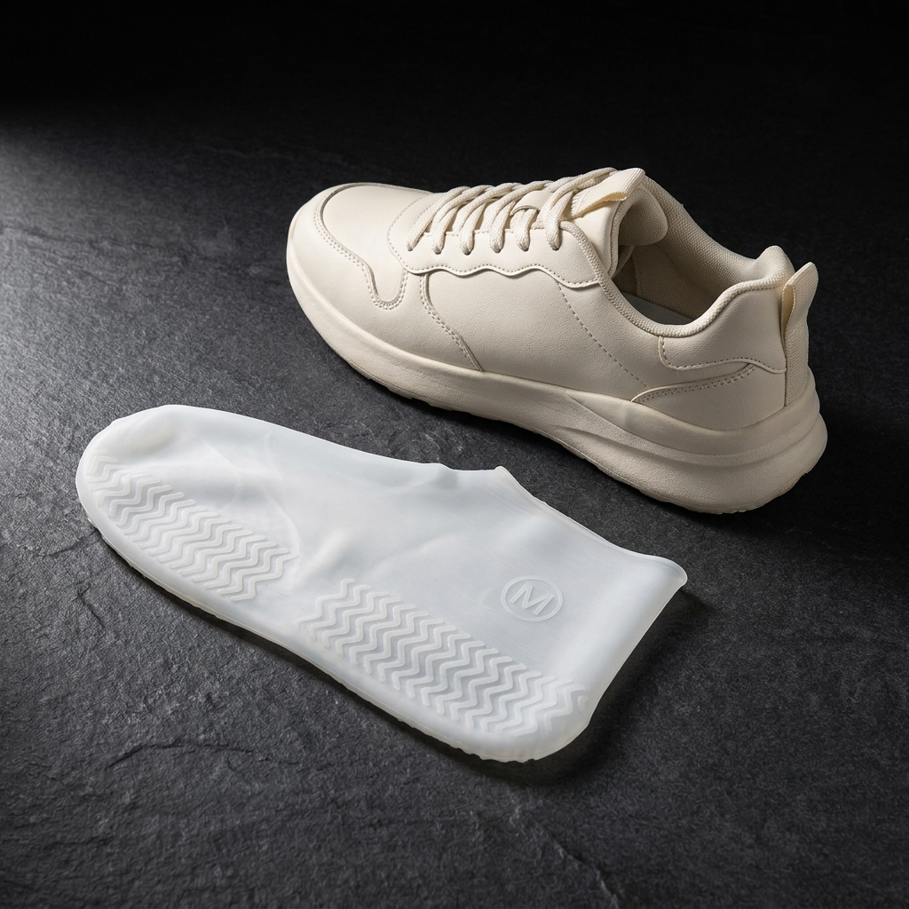 Miravello Silikon-Überschuhe — Größenvergleich